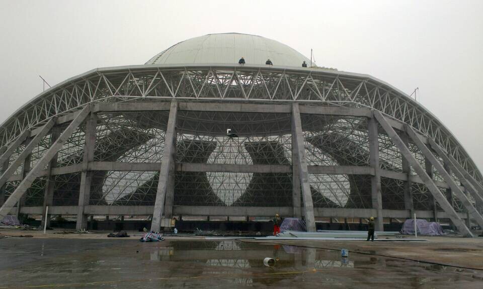 漳州温泉馆网架工程